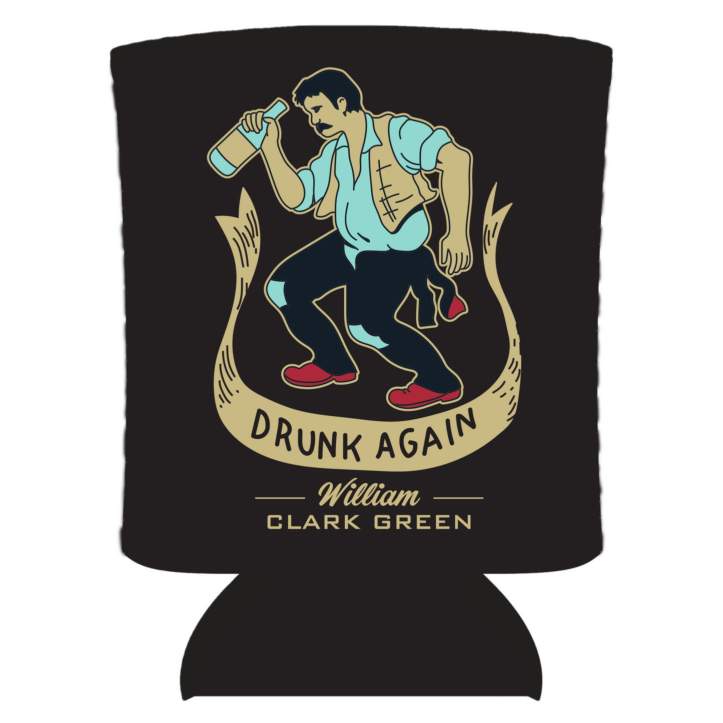 Drunk Again Koozie