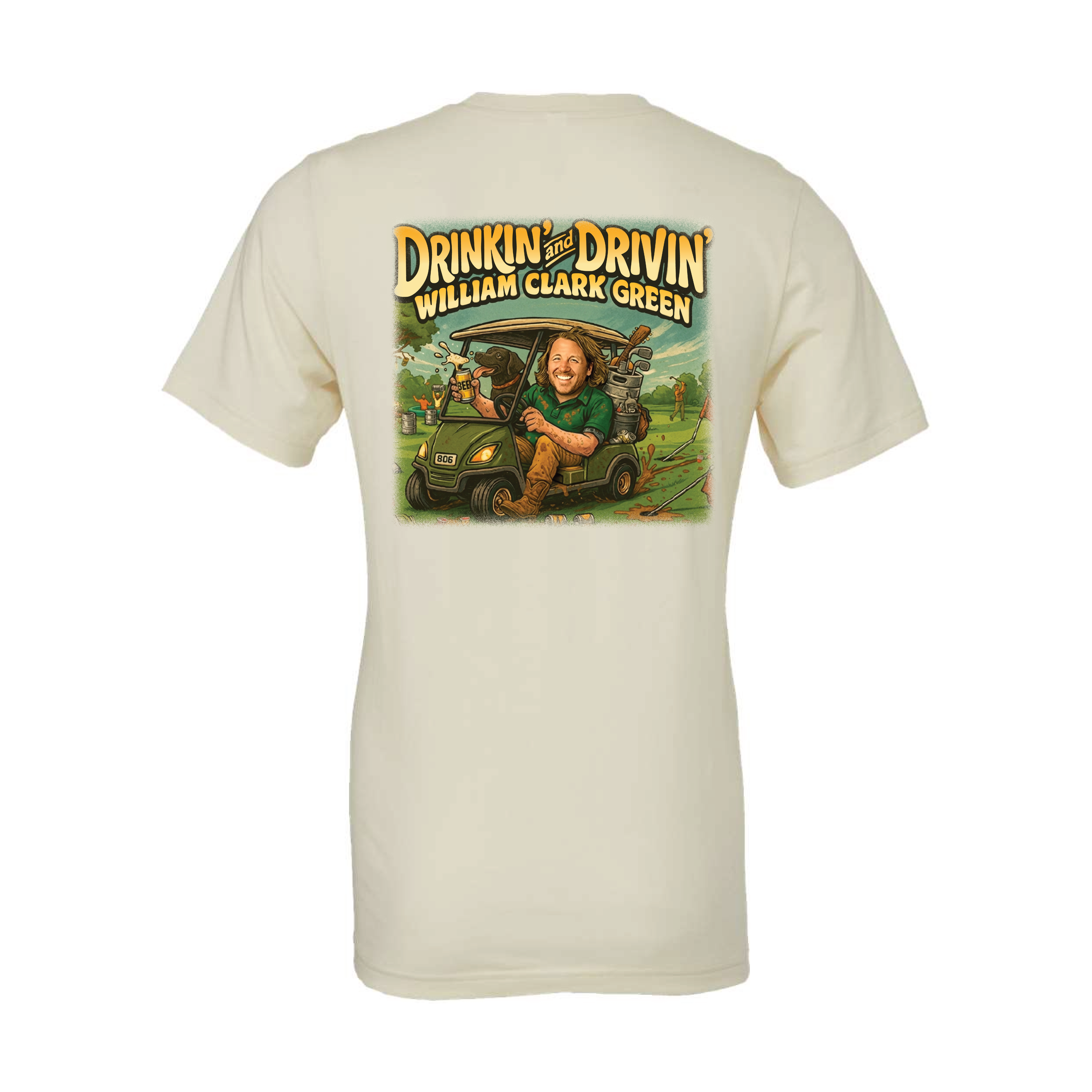 Drinkin’ and Drivin’ Golf Tee