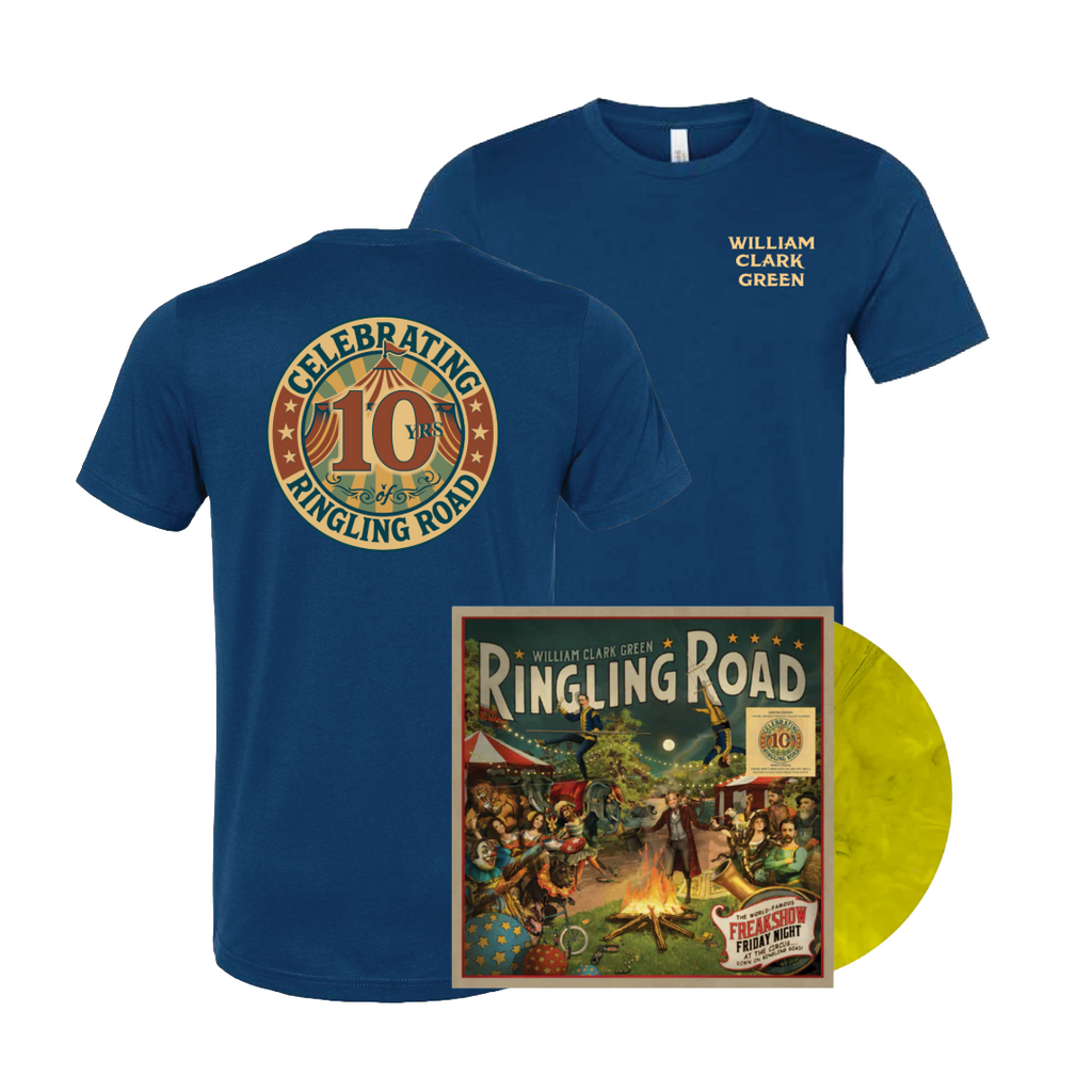 Ringling Road 10 Year Anniversary Vinyl and Tee Fan Pack