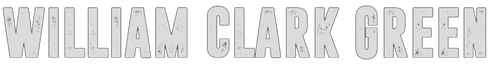 William Clark Green Official Merchandise - Home