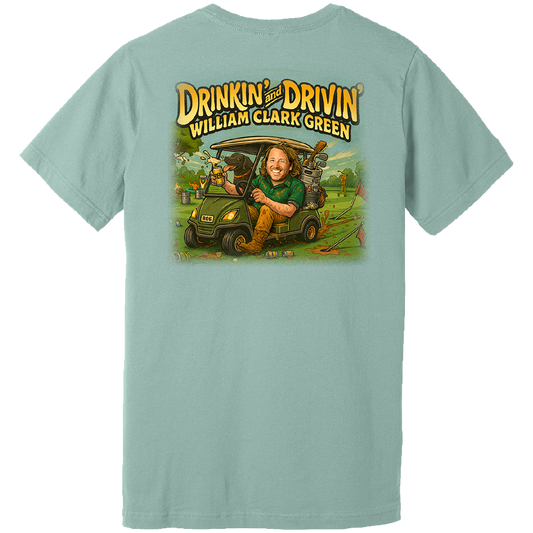 Drinkin’ and Drivin’ Golf Tee - Green